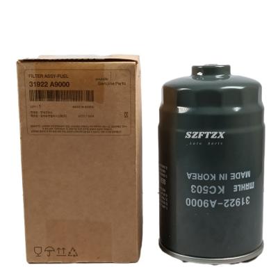 China Marca nueva 31922A9000 31922-A9000 Filtro de combustible diésel para Kia Sorento Hyundai i30 i40 en venta