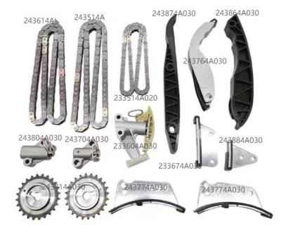 China Kit de tiempo al por mayor 243514A020 243614A020 233514A020 Cadena de tiempo 16 PCS para KIA Sorento Hyundai H-1 en venta