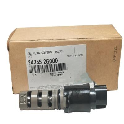 China Válvula de control de aceite original nueva 243552G000 24355-2G000 para el año 2006-2015 HYUNDAI KIA 2.0L 2.4L en venta