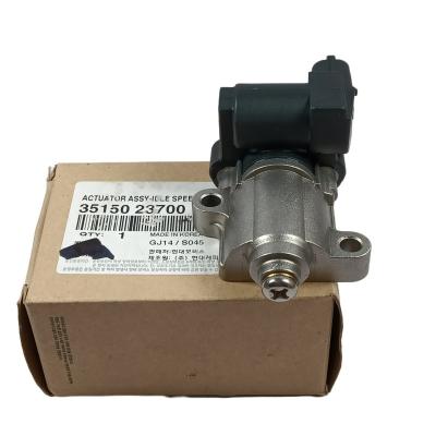 China Genuine New 3515023700 35150-23700 Idle Air Control Valve for 2003-2010 Hyundai Tucson Kia Sportage for sale