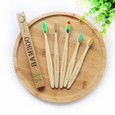 China BT-FB Biodegradable OEM Customized Best Eco Bamboo Toothbrush for sale