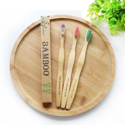 China BT-TC Biodegradable Customized Biodegradable Bamboo Charcoal Toothbrush for sale