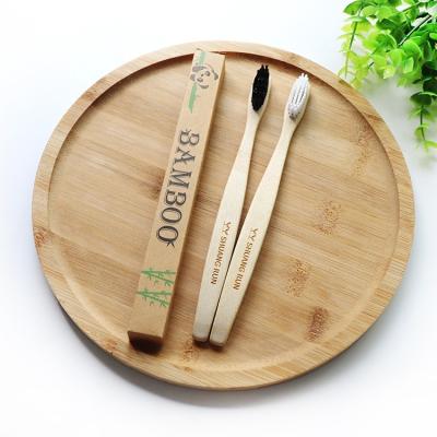 China BT-PR Biodegradable Bamboo Made Ecologicos Biodegradables Best Toothbrush for sale