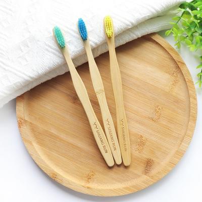 China Biodegradable Bamboo Toothbrush from BT-FW Ecologicos Biodegradables for sale