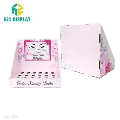 China 300GG CNNB + Groove Cosmetic Lipstick Display Holder Cardboard Boxes for sale