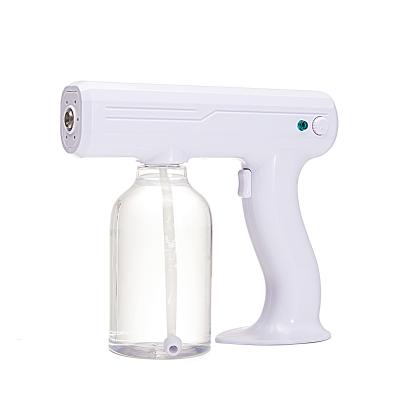 China Nano Blue Light Sterilizer Gun Portable Disinfection Spray Gun Car Factory OEM Atomizer for sale