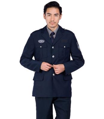 China Security Guard Uniform Suit Guard Security Companies Uniform Coat Details for sale