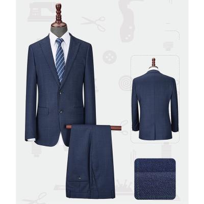 China Breathable Men Two Buttons Business Casual Suits for sale