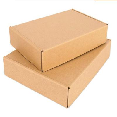 China Recyclable Custom Kraft Hard Cardboard Cosmetic Logo Make Up Packaging Corrugated Paper Shoe Box Gift Clothes Ad Boxes for sale