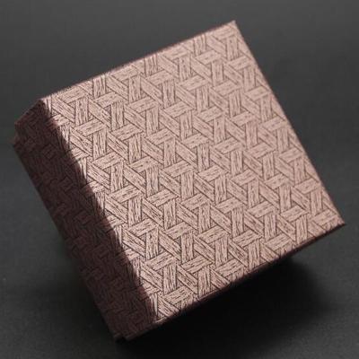 China Recyclable Square Shape Jewelry Box Stud Earrings Rings Necklaces Bracelets Gift Box Square Vintage Cardboard for sale