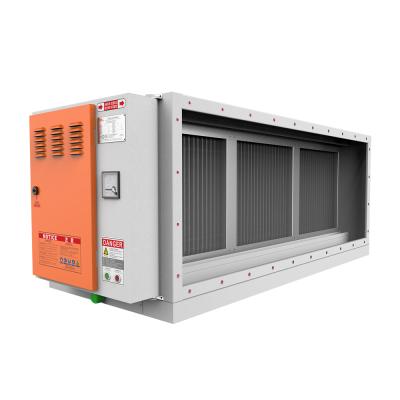 China Industry Air Pollution Control System Oil And Mist Disposal Stainless Steel Electrostatic Precipitator for sale