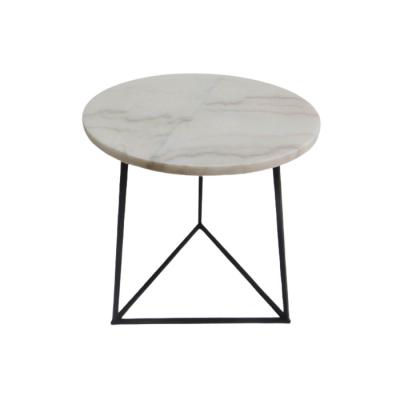 China Hot Modern Metal Marble Furniture Office Desk Side Table Sales Side Table For Sale for sale