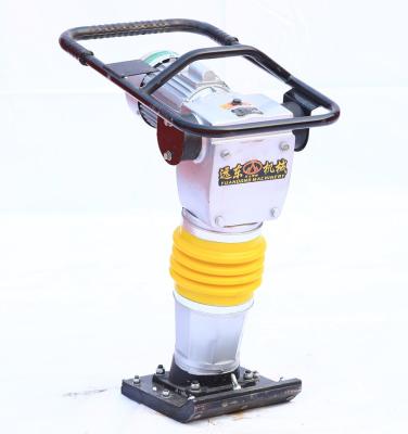 China 40-65mm Hand Push Tamping Rammer Backfill Electric Earth Gravel Tamping Rammer for sale