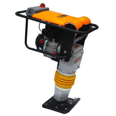 China 40-65mm Electric Tamping Rammer Backfill Earth Gravel Petrol Tamping Rammer for sale