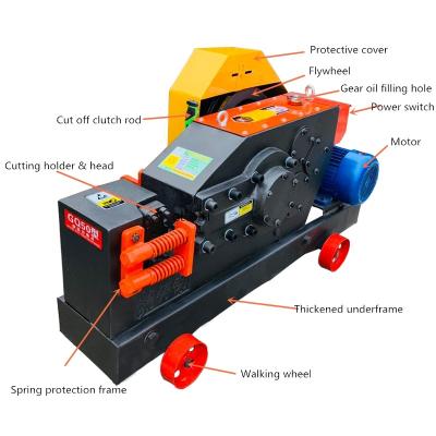 China Metal Rod Cut 22MM Steel Rebar Slitters Slitters Threaded Bars 45 Angle Slitter Square Rod for sale