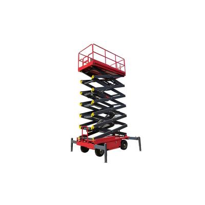 China The Queen Of Quality Electric Vertical Lift Scissor Lift Platform For Aerial Work Wheel Lift for sale