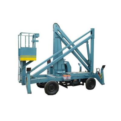 China CE Certificated Hydraulic Telescopic Aerial Vehicle Mounted Boom Arm Lift Platform Machine for sale