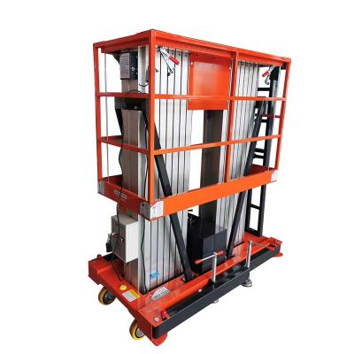 China Two Post Mobile Hydraulic Aluminum Lift Table zu verkaufen