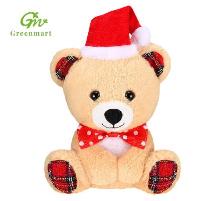 China Cheap Price Greenmart Christmas Teddy Bear Cozy Giant Fluffy Plush Dog Christmas Teddy Bear Plush Toy for sale