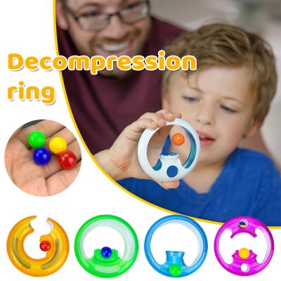 China Concentration Training fidget spinner Spinning Ball Fingertip Unzip Toy Kids Adults Decompression Circle Rolls Concentration Training fidget spinner Relaxing Toys for sale