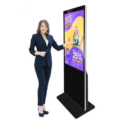 China 32 43 49 55 65 75inch HD Indoor Digital Signage Floor Standing LCD Digital Signage Android Advertising Machine for sale