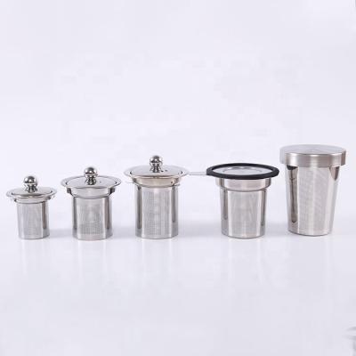 China Viable China Manufacture Wholesale Custom Cylinder Stainless Steel Tea Filter for sale