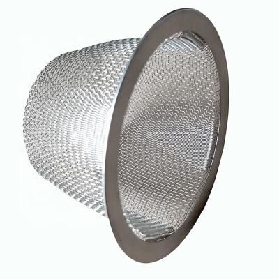 China Customizable anping plain weave 700 550 micron stainless steel wire mesh filter for sale