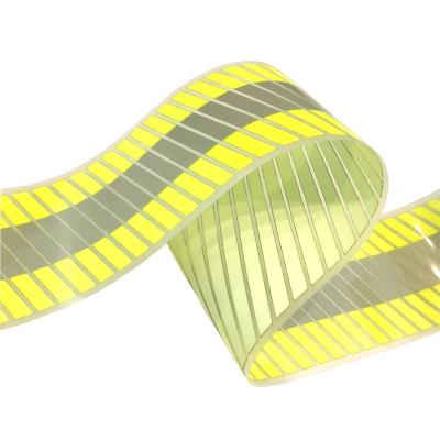 China Pavement Safety 2021 Green Color High Visibility Flame Retardant Material Reflective Tape For Reflective Vests for sale