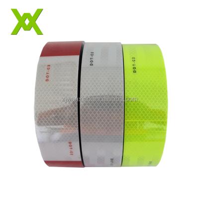 China Self Adhesive Reflective Warning Device Truck Car Trailer Bus Rear Sticker Paste for sale