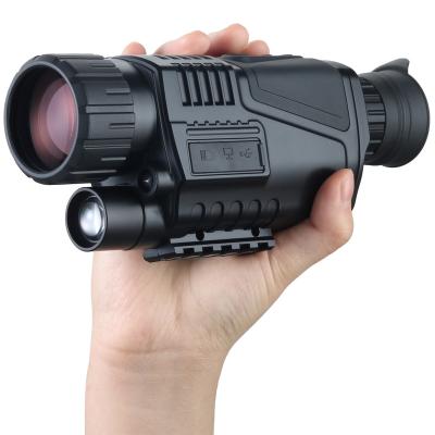 China Image and Video Capture Digital 5*40 IR Infrared for Wildlife Night Vision Optics Scope 300M Range Multi Function Night Vision Monocular for sale