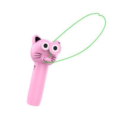 China Relieve Stress Anti-Anxiety Zipper String Rope Creative Handheld Controller /Propeller Electric Decompression Cat Shape Rope Interactive Toy with 2 Free Ropes for sale