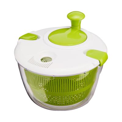 China Hot Selling Plastic Vegetable Mini Salad Spinner 5L Sustainable Lettuce Manual Joint Spinner Dryer For Fruit Food Kitchen for sale