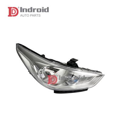 China Hot Sale Headlight White For Hyundai Accent 2016 2017 2018 Halogen Head Lamp Auto Parts In Lighting System L 92101-H6020 R 92102-H6020 for sale