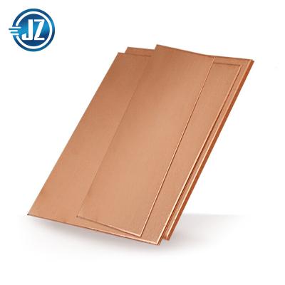 China As Required Wholesale High Quality Customized CuCrZr C11000 Copper Plate Copper Sheets for sale