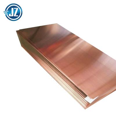 China As required 0.16 thickness 0.5 mm c1100p 1800mm 16oz c18150 6mm purple decorated copper sheet price 900mm for sale