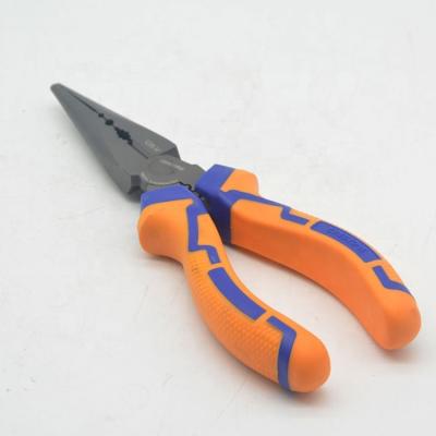 China Cutting Professional Crestone DIY Tool Crv Steel Pliers Nipper Needle Nose Plier 7 Inch Combination for sale