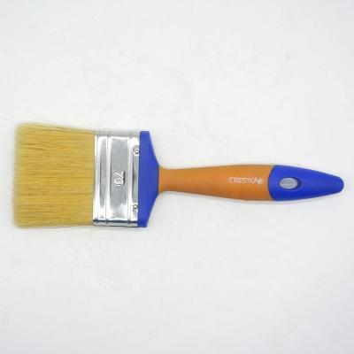 China Original China Factory Cleaning Design Blue-tailed Double Color Long Handle Style Paint Brush Bulk for sale