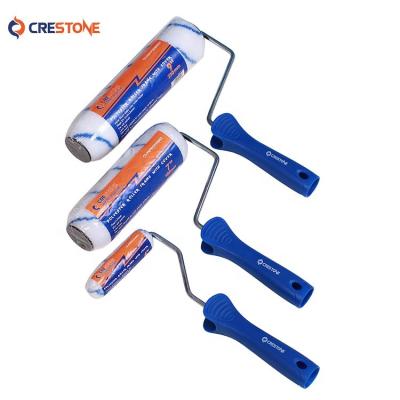 China Household Refill Ceiling Paint Design Paint Replaceable Round Paint Rollers and Brushes for sale