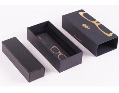 China 2019 High Quality Recyclable Rigid Paper Sunglass Packaging Box Delicate Sunglasses Cases Custom Logo for sale