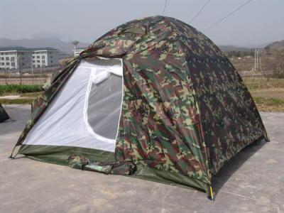 China Customized PE Easy Set Up Waterproof Camping Tent For Jungle Hunting / Travelling for sale