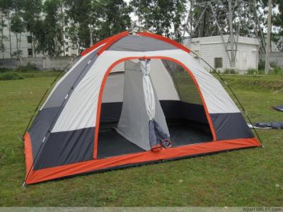 China Ultralight Aluminum And Oxford Nylon Waterproof Camping Tent / 2 Bedroom Tent for sale