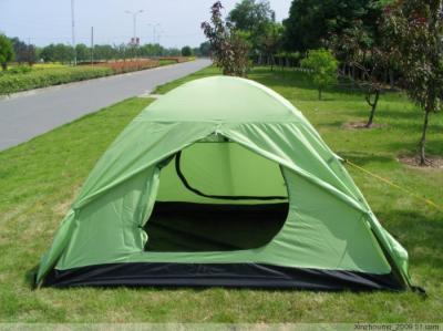 China Double Layer Waterproof Camping Tent Four Season  2 People / Mountain Equipment Tent for sale