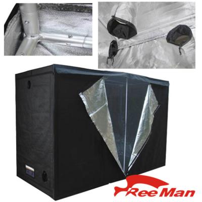 China Custom Made 600D Mylar Grow Tent For Garden Plants / Hydroponic Grow Box for sale