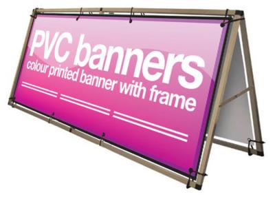 China Business Trade Show Large PVC Vinyl Advertising Banners 550gsm 610gsm for sale