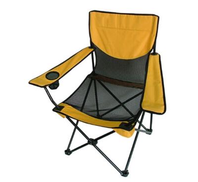 China Fashion 600D Oxford Mesh Foldable Travel Beach Chairs , Heavy Duty Steel Tube for sale