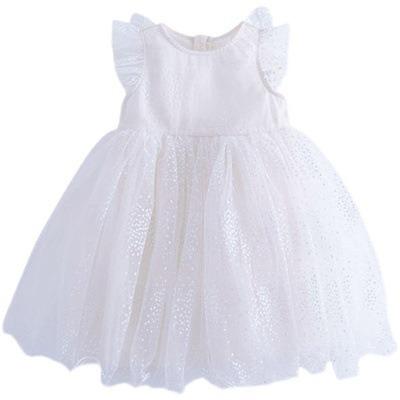 China Children's gauze skirt pompous girls' dress summer three-dimensional wings princess breathable sleeveless dress for sale