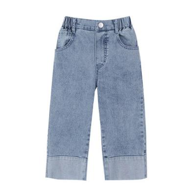 China Breathable Girls And Kids Style Wide Leg Pants Loose Casual Pants Fashion Style for sale