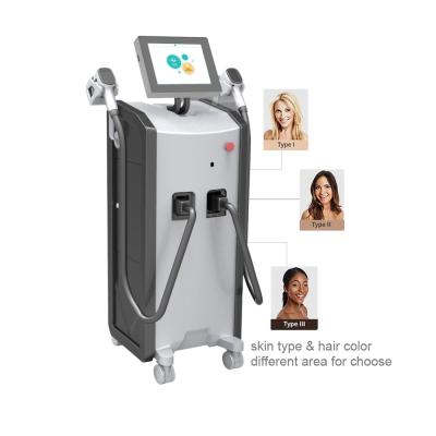 China Skin Tightening Newest Professional 3 in 1 Vertical Beauty 755nm 808nm 1064nm Diode Laser Hair Removal Machine for sale