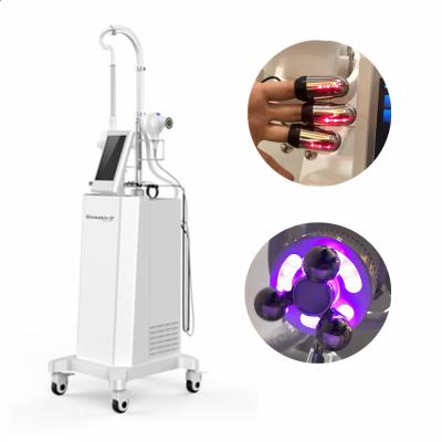 China Face lift design only 360 degree rotating rf to peel tighten beauty equipment roller rf 360 radio frequency weight loss machine for sale