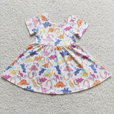 China RTS doll spring autumn children's clothing viable children's clothing short dress costume girl's sleeve clothes for sale